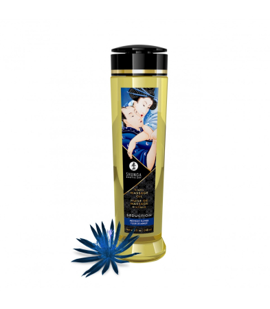 Produse<Lenjerie intima - SEDUCTION MIDNIGHT FLOWER MASSAGE OIL 240 ML