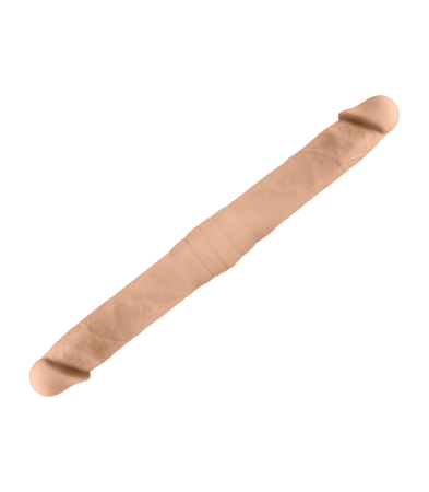 Produse <Body care - SILEXD DILDO SILICONE DOUBLE DONG MODEL 1 16'5 M FLESH"