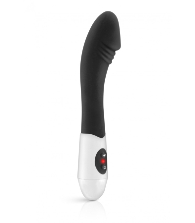 Produse<Sex toy - SILICONE VIBRATOR G-SPOT AELA BLACK
