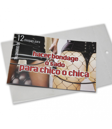 Produse<Lenjerie intima - SPANISH BONDAGE OR SADO CHECK BOOK