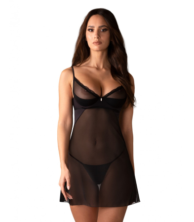 Produse<Sex toy - STELISA CHEMISE & THONG L/XL