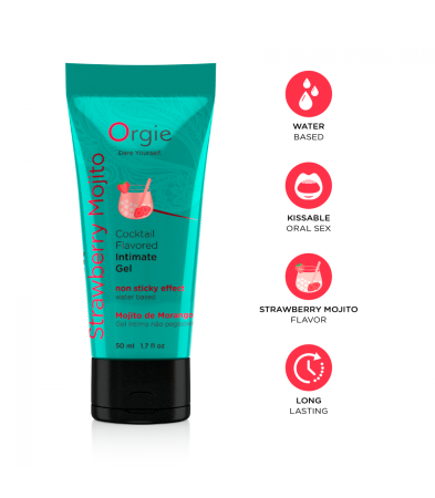 Produse<Sex toy - STRAWBERRY MOJITO COCKTAIL LUBRICANT 50 ML