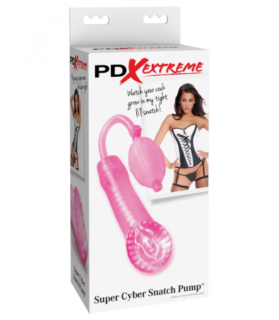 Produse<Sex toy - SUPER CYBER SNATCH PIPEDREAM - PUMP PINK