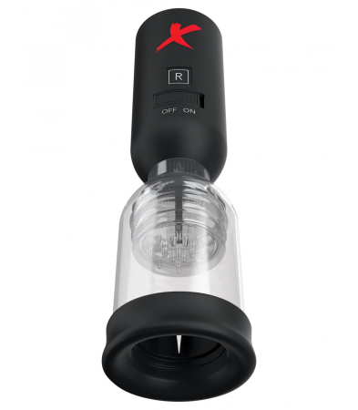 Produse<Sex toy - TIP TEAZER POWER PIPEDREAM - PUMP CLEAR/BLACK