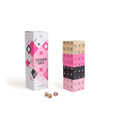 Produse<Sex toy - TOWER OF SEX WOODEN GAME (ES/EN/DE/FR/NL/PT/IT/PL)