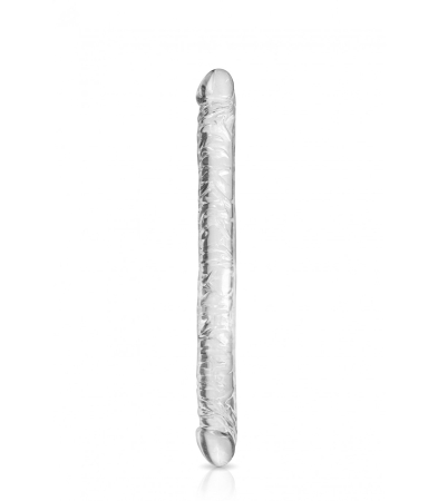 Produse<Sex toy - TRANSPARENT DOUBLE DILDO 34 CM