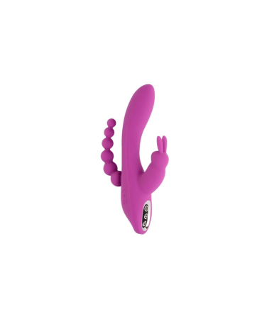 Produse<Lenjerie intima - TRIPLE PLEASURE PURPLE VIBRATOR