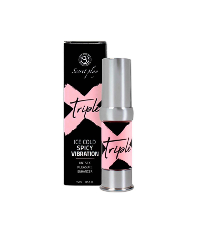 Produse<Sex toy - TRIPLE X - 3 IN 1 UNISEX PLEASURE ENHANCER GEL 15 ML