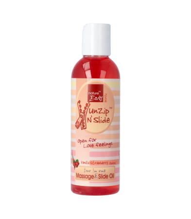 Produse<Sex toy - UNZIP VANILLA/STRAWBERRY 100ML