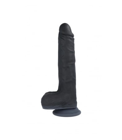 Produse<Sex toy - UP & DOWN REALISTIC VIBRATOR R14" BLACK 23CM W/ REMOTE CONTROL"