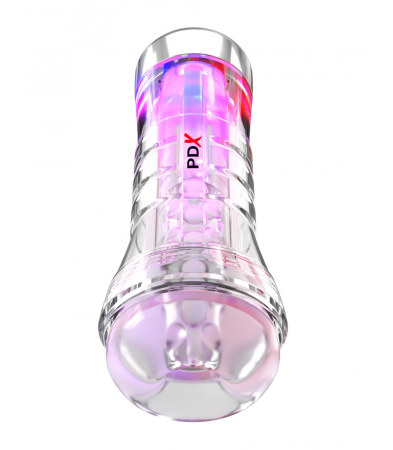 Produse<Sex toy - VIEWTUBE XXL SEE-THRU EZ-GRIP LED STROKER