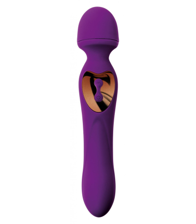 Produse<Sex toy - WAND VIBRATOR 2 IN 1 PURPLE AGÔN