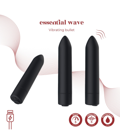 Produse<Sex toy - WAVE RECHARGEABLE VIBRATING BULLET