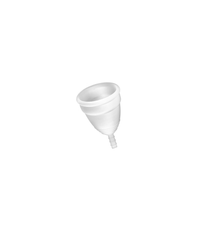 Produse<Sex toy - WHITE SILICONE MENSTRUAL CUP SIZE S