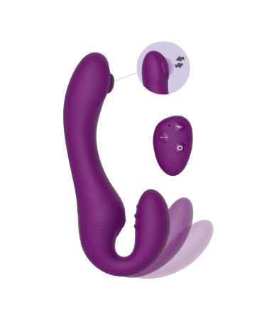 Produse<Sex toy - XOCOON PULSE VIBE USB HARNESS W/ PURPLE REMOTE