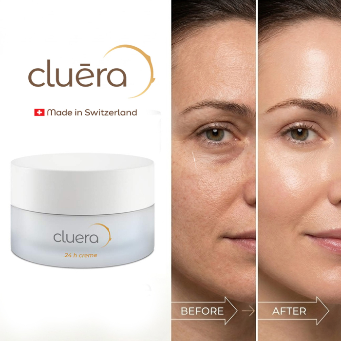 Cremă de Față Clean Care Cluera, Fabricat în Switzerland, Regenerare 24h, ProRenew Complex CLR, Anti-îmbătrânire, 50 ml [4]