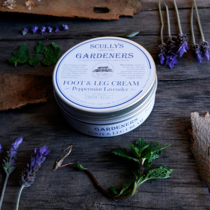 Cremă Pentru Picioare Și Gambe Scullys Gardener’s, Lavandă & Mentă, 130 g [3]