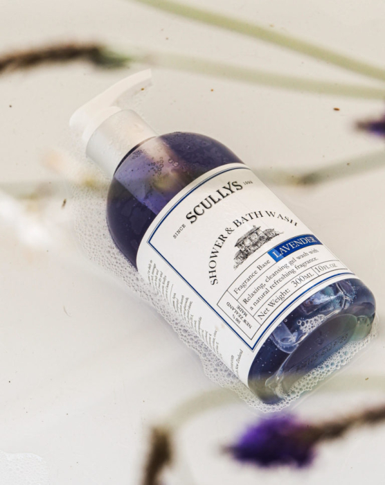 Gel De Duș & Baie Scullys, Lavandă, 300 ml [2]