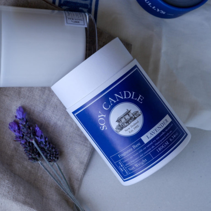 Lumânare din Soia Lavandă, Scullys, 180 g, 40h [2]