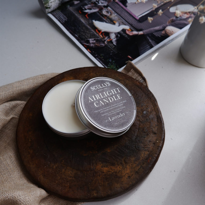 Lumânare Parfumată Lavandă, Scullys Airlight, 100 g, 20h [2]