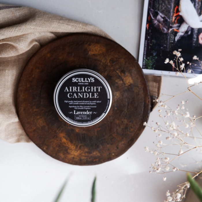 Lumânare Parfumată Lavandă, Scullys Airlight, 100 g, 20h [3]