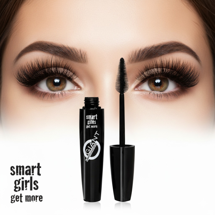 Mascara Gigant Lashes by Smart Girls Get More, Rimel All Night Black, 10ml [2]