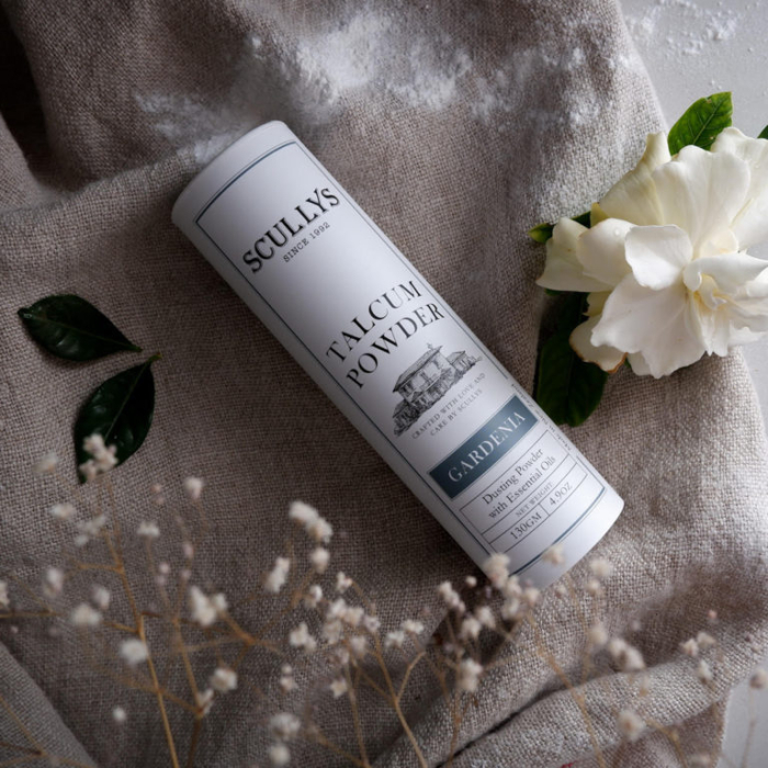 Pudră De Talc Scullys, Gardenia, 130 g [3]