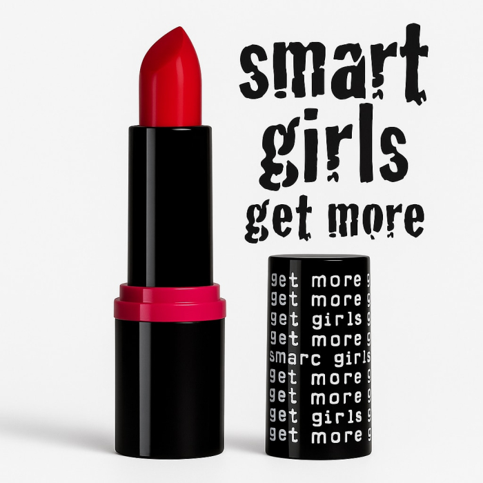 Ruj de buze cu pigment intens Smart Girls Get More, Colectia Long Lasting Love, rezistent la apa, One and Only [13]