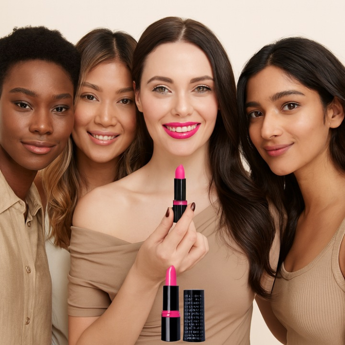 Ruj de buze cu pigment intens Smart Girls Get More, Colectia Long Lasting Love, rezistent la apa, One and Only [2]