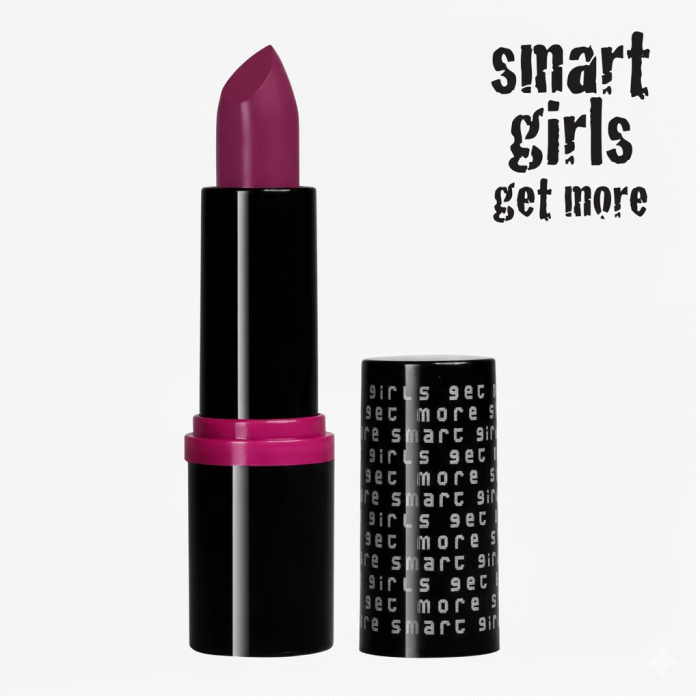 Ruj de buze cu pigment intens Smart Girls Get More, Colectia Long Lasting Love, rezistent la apa, One and Only [6]