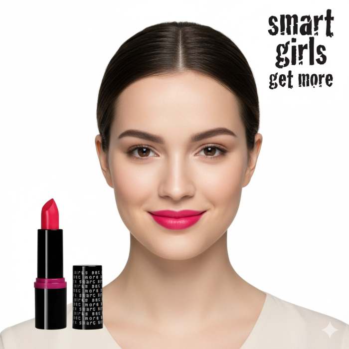 Ruj de buze cu pigment intens Smart Girls Get More, Colectia Long Lasting Love, rezistent la apa, One and Only [10]