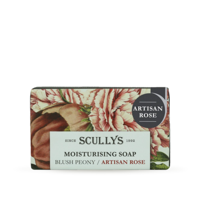 Săpun Artizanal Scullys, Blush Peony Rose (Black), 150 g [1]