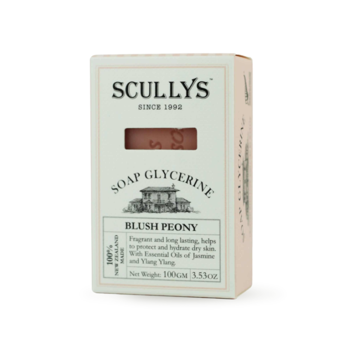 Săpun Glicerină Scullys, Blush Peony, 100 g [1]