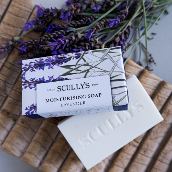 Săpun Hidratant Scullys, Lavandă, 150 g [2]