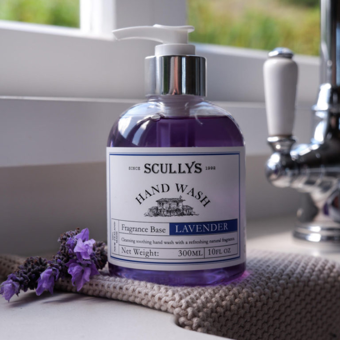 Săpun Lichid Pentru Mâini Scullys, Lavandă, 300 ml [2]