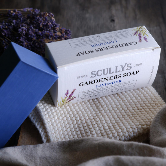 Săpun Scullys Gardener’s, Lavandă, Cutie, 140 g [2]
