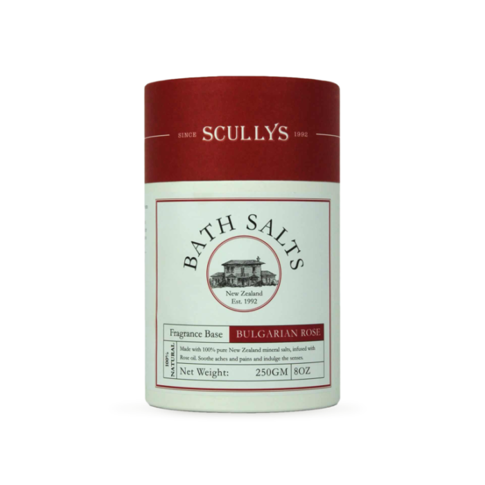 Săruri De Baie Scullys, Trandafir, 250 g [1]