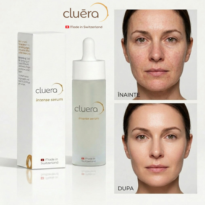 Ser Facial Intens Cluera, Fabricat în Switzerland, ProRenew Complex, Acid Hialuronic, Coenzima Q10, 30 ml [4]