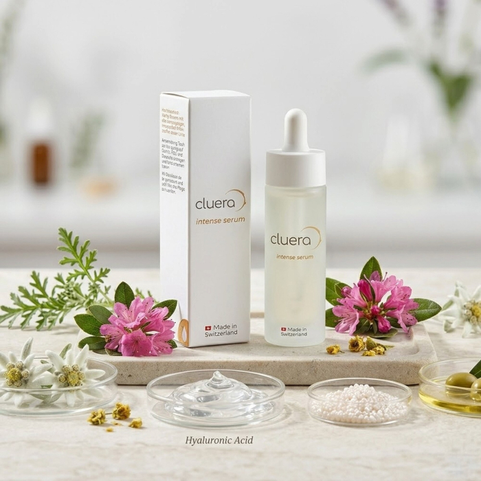 Ser Facial Intens Cluera, Fabricat în Switzerland, ProRenew Complex, Acid Hialuronic, Coenzima Q10, 30 ml [3]