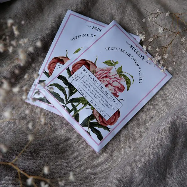 Set Pliculețe Parfumate Blush Peony, Scullys, 2x12 g [2]