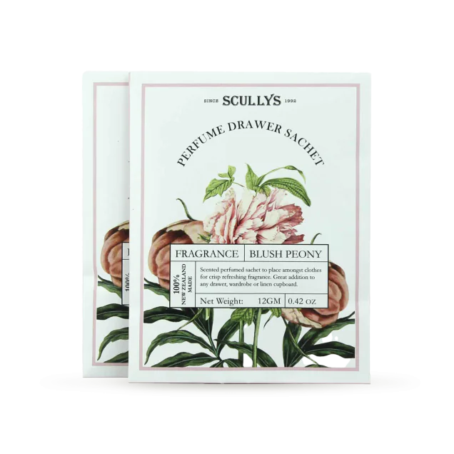 Set Pliculețe Parfumate Blush Peony, Scullys, 2x12 g [1]