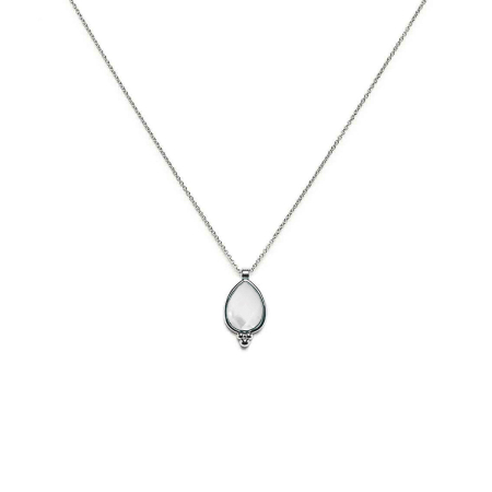 Coliere - Colier L’Atelier Emma&Chloé Havana, Argintiu, Aventurin