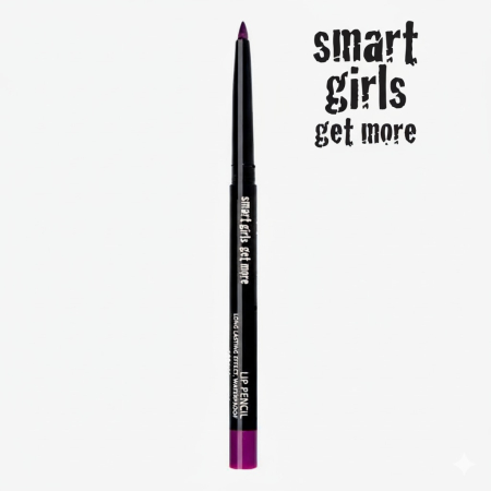 Cosmetice - Creion de buze Smart Girls Get More, rezistent la apa, cremos, mov