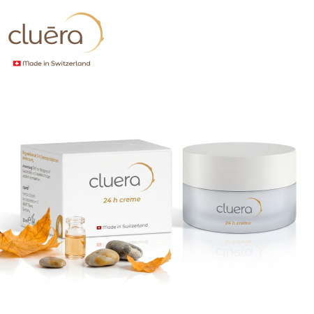 Ten - Cremă de Față Clean Care Cluera, Fabricat în Switzerland, Regenerare 24h, ProRenew Complex CLR, Anti-îmbătrânire, 50 ml