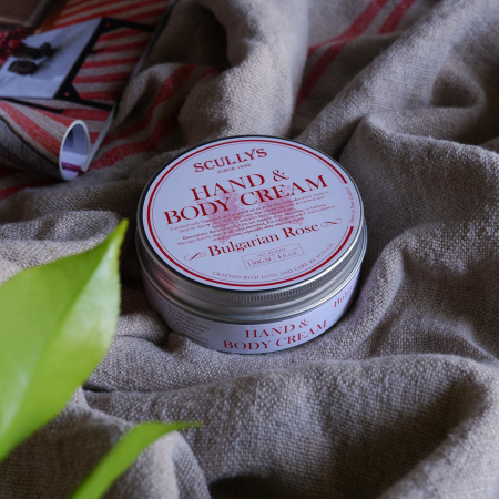 Cremă De Mâini Și Corp Scullys, Trandafir, 130 g [2]
