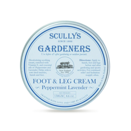 Îngrijire personală  - Cremă Pentru Picioare Și Gambe Scullys Gardener’s, Lavandă & Mentă, 130 g