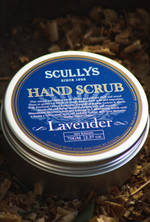 Exfoliant Pentru Mâini Scullys, Lavandă, 70 g [2]