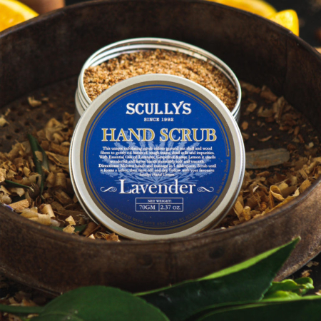 Exfoliant Pentru Mâini Scullys, Lavandă, 70 g [1]