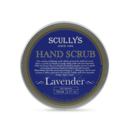  Exfoliante mâini - Exfoliant Pentru Mâini Scullys, Lavandă, 70 g