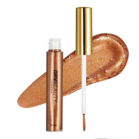 Eyelinere - Eyeliner lichid cu sclipici OPV Beauty Metal & Glitter, 904, 3 ml